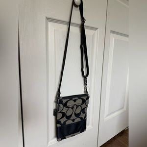 Black coach crossbody